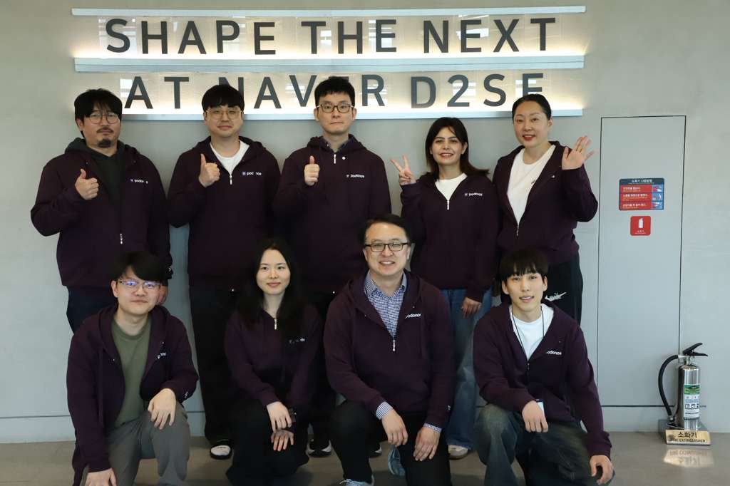 The Podonos team together at NAVER D2SF, Seoul